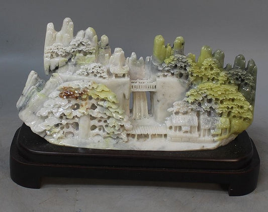 Dushan Jade Mountain Carving